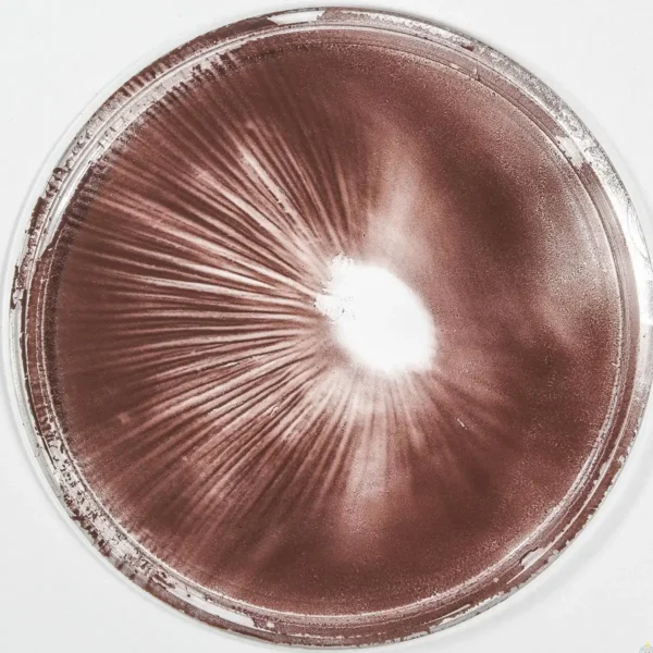 A Psilocybe Cyanescens spore print