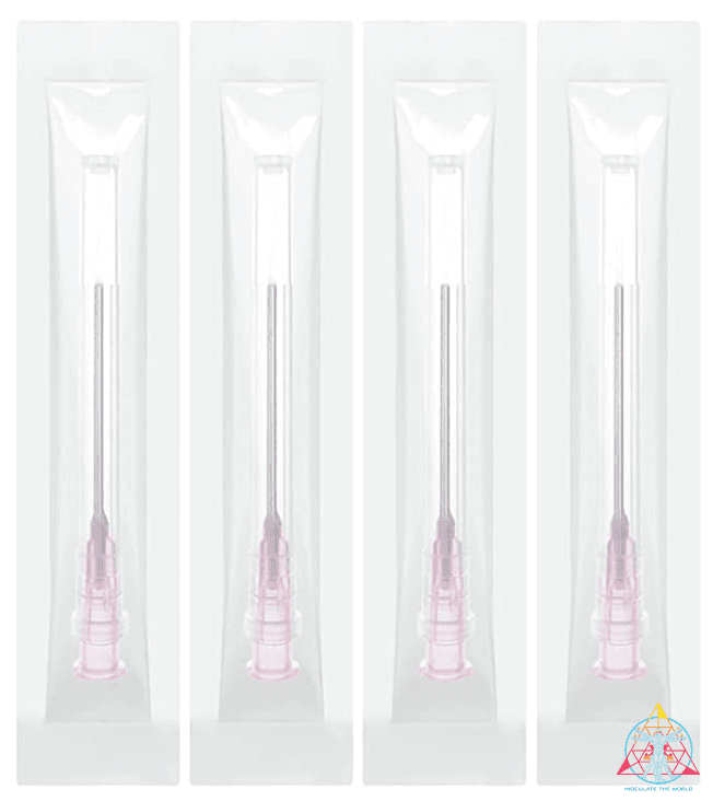 18ga 1.5in luer lock Needles (Pack of five)