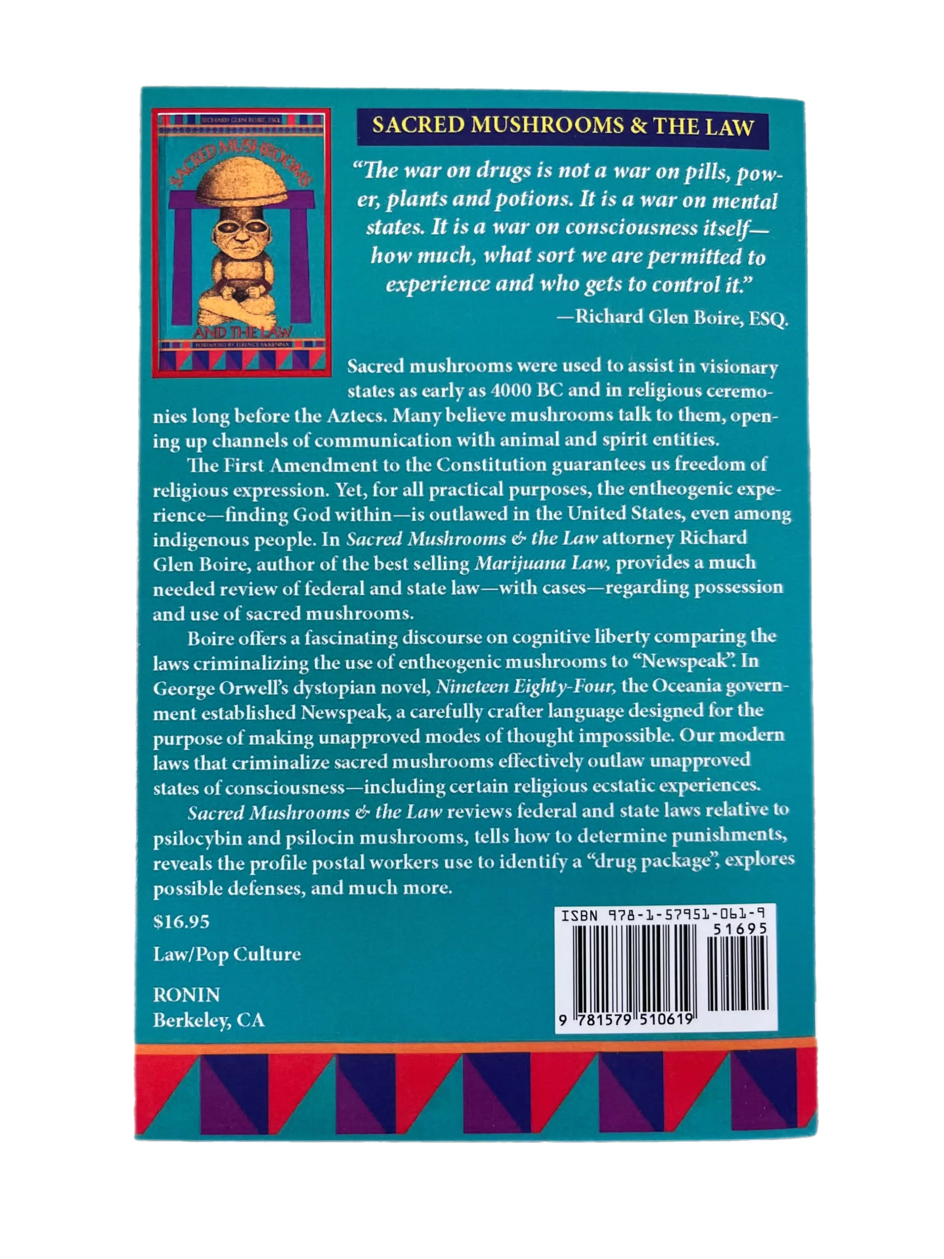 Sacred Mushrooms and the Law (Paperback) - Image 2