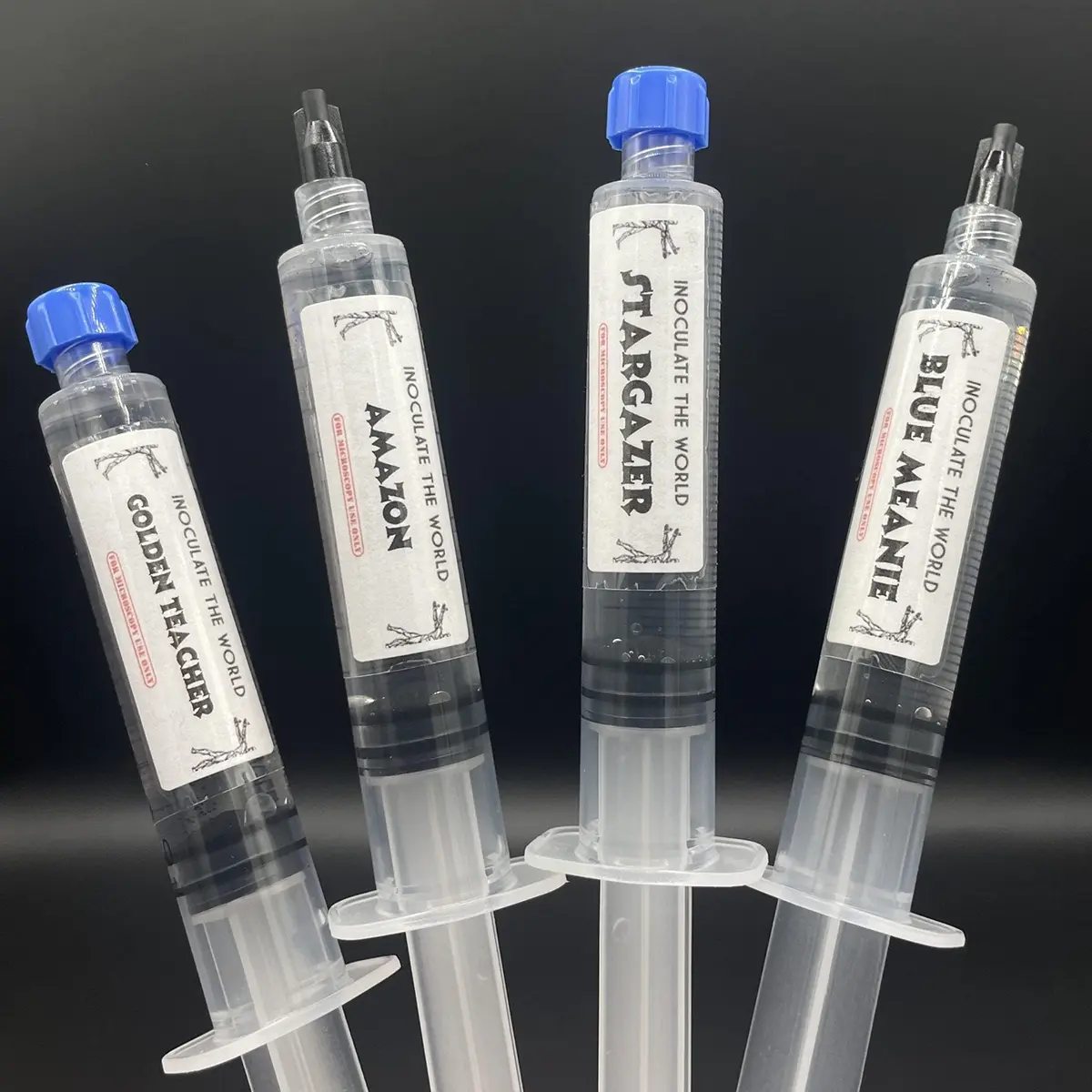 four cubensis spore syringes