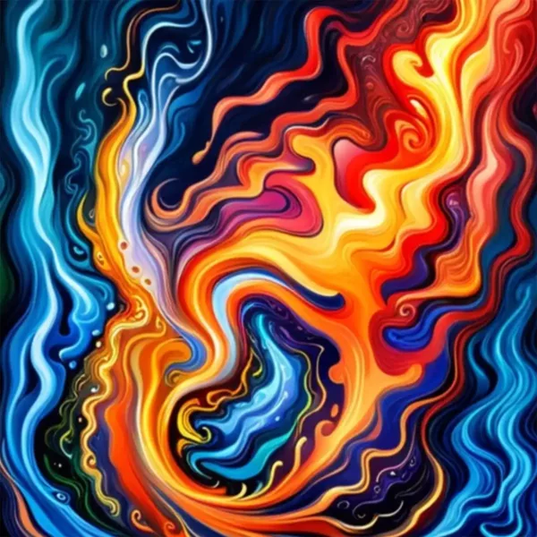 swirly colors