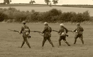 Soldiers in World War 1